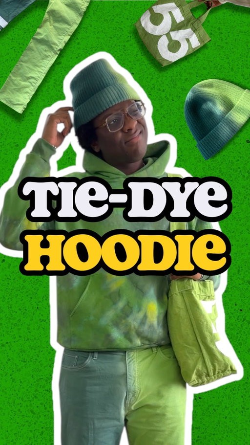 (Finale) Part 5 - Crazy Custom Tie-Dye Hoodie - The $55 Green Fit Challenge w/ @cricketwireless 

4 custom upcycled green pieces - $55 budget 

#cricketsponsored #cricketnation