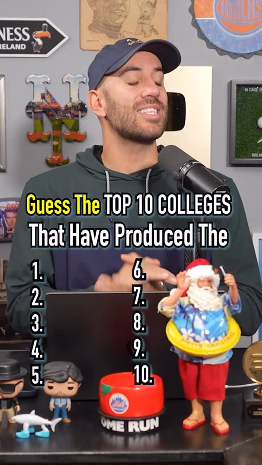 Top 10 Colleges With The Most NFL Players!