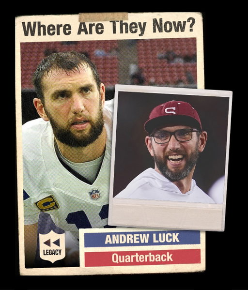 From calling out the plays in Indy to calling the shots in Palo Alto. Andrew Luck continues to be involved with the game he loves. 🏈