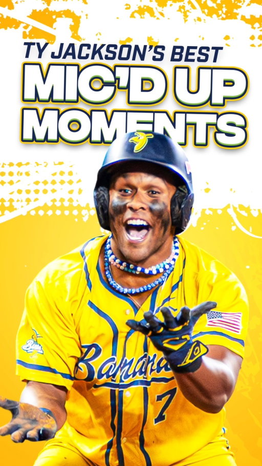 Is Ty Jackson the most electric player on the mic?

#bananaball #savannahbananas #micdup #baseballplayer