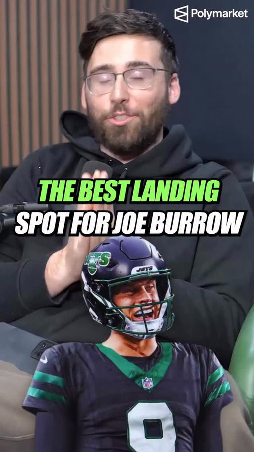 Would the Jets be the perfect destination for Joe Burrow? 🤔

According to @polymarketsports Burrow has a 9% chance of getting traded there