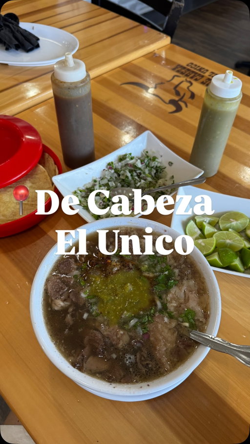 One of my all-time favorite taco spots is @decabeza_el_unico in Chula Vista.

They cook the entire cow head and turn it into insanely tender tacos and their famous soup — nothing goes to waste. You can also order green chorizo, whole lamb head, and pulque, a fermented agave drink.

Cabeza is one of my favorite taco meats — rich, fatty, and unbelievably tender when it renders down.

Like Chef Jesus says… it’s all mental. Just come try it for yourself 🌮

📍1043 Broadway, Chula Vista, CA 91911

#tacos #mexicanfood #sdfoodie #sandiegofood #besttacos