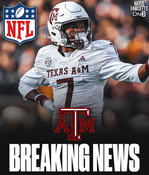 BREAKING: Texas A&M standout WR KC Concepcion is declaring for the NFL Draft, he tells @On3

Through 3 seasons he’s totaled 185 Receptions for 2,641 Yards & 28 TDs

He’s signed an SRA with @thefamilie_