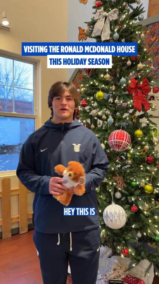 Grateful for the opportunity to visit the Ronald McDonald house this holiday season. Go Cougs! 🤙🏼