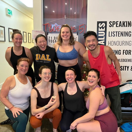And just like that our share the sweat 21 DAY CHALLENGE has come to a close. 
So proud of our community for showing up day after day. 
Congrats to everyone with their name on the board taking on a challenge in a busy season. You lit up the studio with your spirit and energy.
Special congratulations to all of you who completed the 21 days.