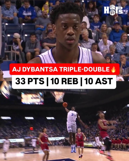 Potential No. 1 Pick AJ Dybantsa puts up his first career triple-double 😤 @aj.dybantsa