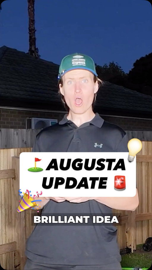 We have only just begun! 🤝⛳️ Thank you so much for the love so far!