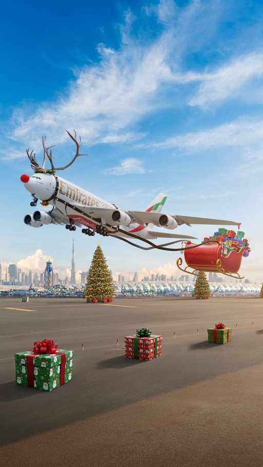 Introducing the Sleigh380. Santa’s going long-haul this year!

Merry Christmas from Emirates. 🎅🎄🎁 

#Emirates #FlyBetter