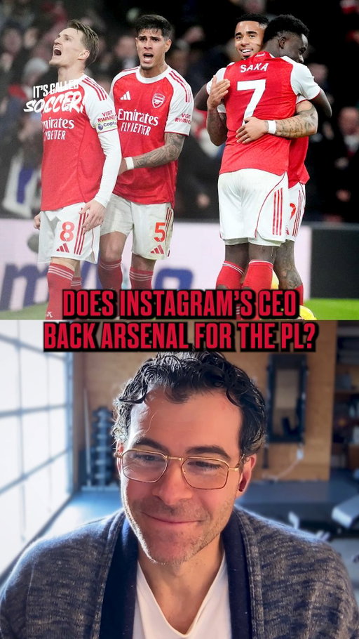 "It's our time!" 🤩

Instagram CEO, Adam Mosseri, is backing Arsenal to win the Premier League this season 🏆

📺 Watch or listen now on YouTube, Spotify & Apple Podcasts.
