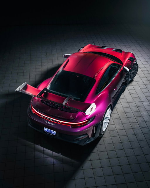 For those who follow their dreams and dream in full colour. The Porsche Sonderwunsch program transforms personal vision into something tangible, expressive, and entirely individual.
 
This 911 GT3 RS in Magic Magenta Chromaflair is a striking expression of what’s possible. Hand-applied through meticulously layered Chromaflair pigments, the finish shifts through magenta, purple, and electric red with every change in light and angle, creating a presence that seems to move even when standing still. Complex, time-intensive, and nearly impossible to replicate, it is even more captivating in person.
 
Inside, Chromaflair details echo the exterior, complemented by Ruby Star accents, bespoke bucket seats, custom stitching, tailored air vents, and countless other personalized touches.
 
Every element considered. Every detail aligned. A dream brought to life through Sonderwunsch.

🏎️ @allendeb.huang @_miss_christina_