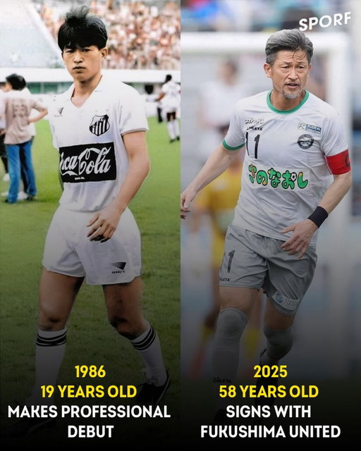 58-year-old “King Kazu” Kazuyoshi Miura set to extend his record-breaking career into a 41st professional season with Fukushima United, defying retirement once again. 🍷⚽️🇯🇵