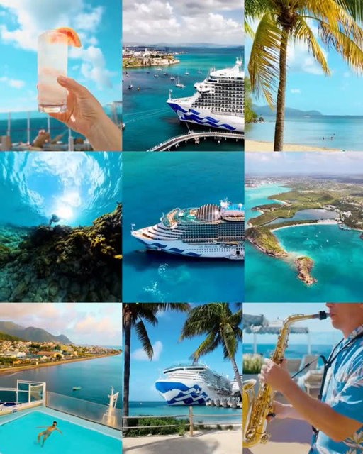The Caribbean delivers every shade of blue you’ve been dreaming of. 💙