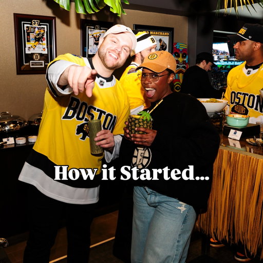The other night @tdgarden invited us in for the launch of the new @nhlbruins Stadium Series jerseys, debuting in Tampa on February 1! Good friends, a few too many drinks, and one unforgettable night!
