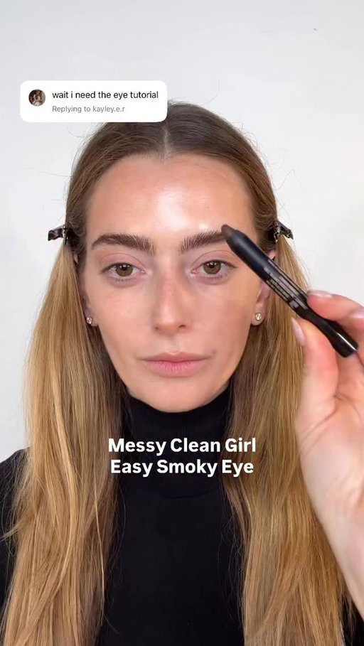 We got so many questions on how @taylor_frankel created this eye look in her Nina Park Tutorial! 

It only took 3 products: 
Magnetic Eye Color Pencil in Cocoa
Lash Lengthening Mascara
Nudefix Cream Concealer 

Shop the look on Nudestix.com