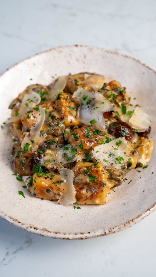 Mushroom & Chestnut Gnocchi