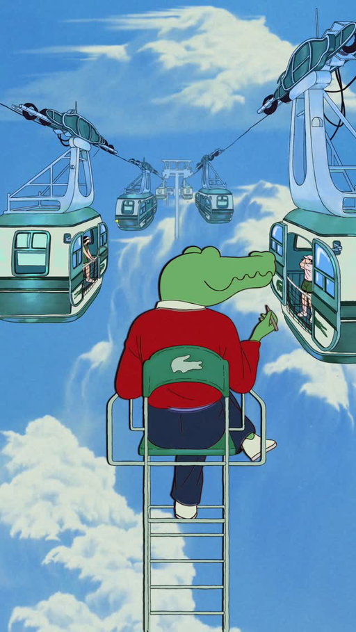 Lacoste Holidays animated series by @rayan_takhedmit: A game of tennis at high altitude 🎾

A tennis match unfolds where it shouldn’t, suspended above the mountains. The court disappears, but the gestures remain. By lifting tennis into the sky, Lacoste reconnects with its founding sport and turns heritage into a holiday playground.