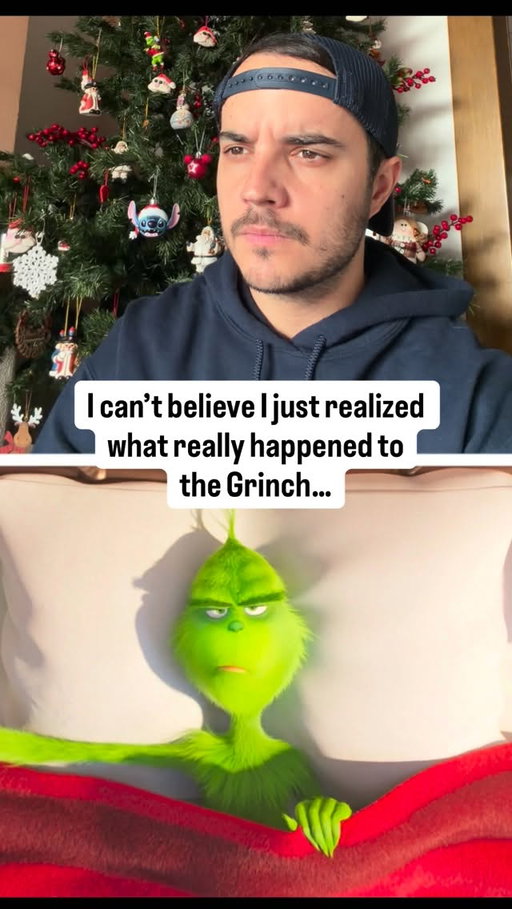 Wait.. this actually makes a lot of sense! 🤯🤯🤯

#grinch #christmas #movie #reels #like