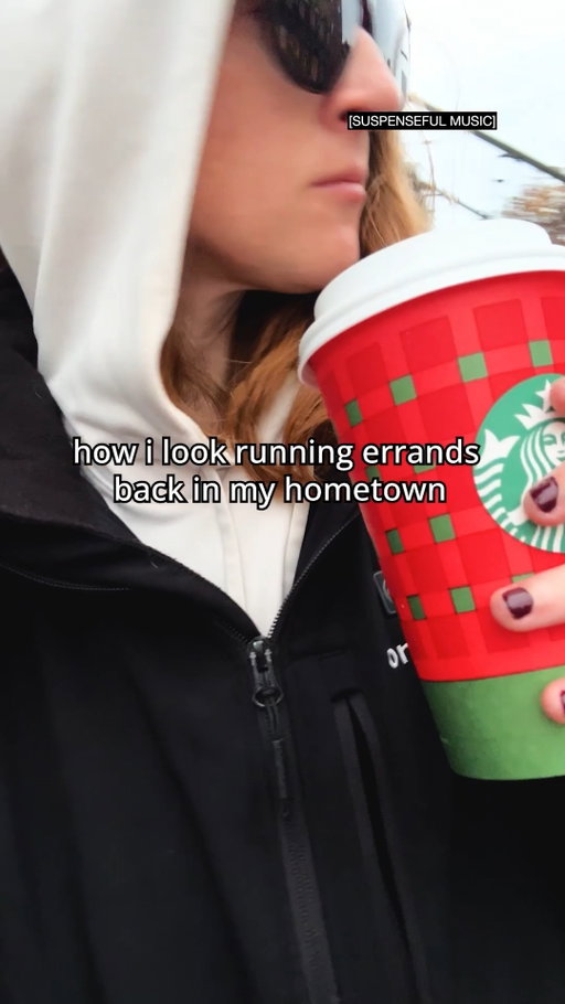 here’s hoping no one recognizes you