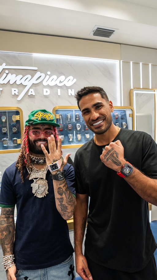 Our brother @lilpump came through and cashed out on ANOTHER Richard Mille! 🤯🔥