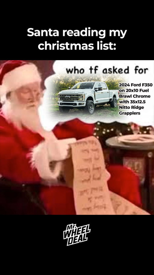 Cmon Santa I've been good all year... 

MrWheelDeal.com

#MrWheelDeal  #Ford #LiftedTruck