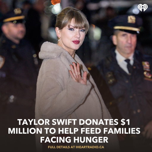 Taylor Swift has donated $1 million to Feeding America, a network of food banks, food pantries and local meal programs that helps feed more than 46 million people in the U.S.

The nonprofit organization made the announcement today (December 23) that the multiple Grammy winner made the sizeable donation just days before Christmas .