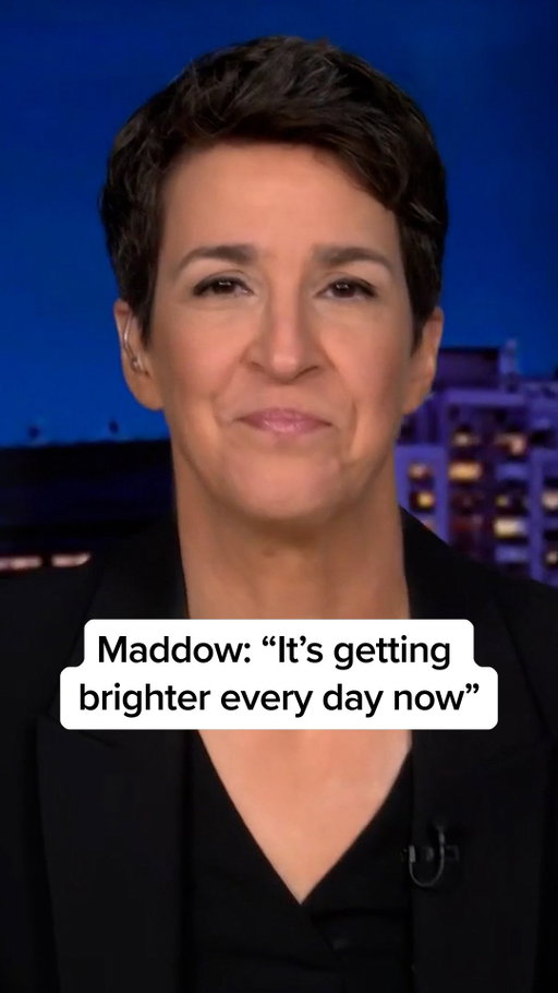 Rachel Maddow says, “It’s getting brighter every day now” as December 21, the winter solstice, passes and highlights how President Trump’s grip on his party is slipping, while protests across the country rage over his immigration crackdown.

#news #politics #Trump #wintersolstice
