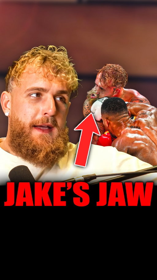 Jake Paul’s BROKEN JAW 🤕🥊

#loganpaul #jakepaul #anthonyjoshua #impaulsive