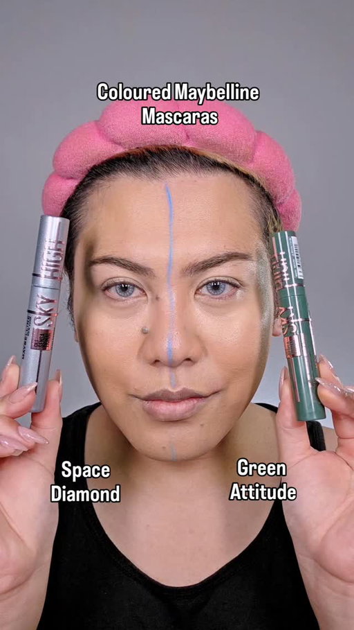 So @maybelline have come out with some coloured options for their incredible Sky High mascara. Which of these would you try?