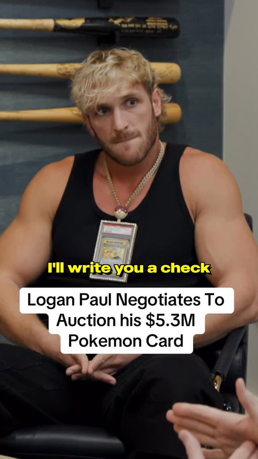 Did I make a good deal?! @kengoldin has been chasing me for years trying to convince me to sell this Grail and he finally did it. This was a very hard decision and I’m not sure we’ll ever see this card for sale again but I’m 60% sure I made the right choice to sell.

Plus Ken gave me a great offer: A $2.5M cash advance against the winning bid AND a small piece of the entire auction.

And now, on February 15th, the greatest Pokémon and TCG auction of our generation will take place on @goldinco, anchored by my 1/1 PSA 10 Pikachu Illustrator — the rarest and most valuable Pokémon card in existence. It comes with the custom chain and I’ll hand-deliver to the buyer (auction begins Jan 12 but buyers can register to bid now) 

Credit: @Netflix King Of Collectibles: The Goldin Touch, Season 3