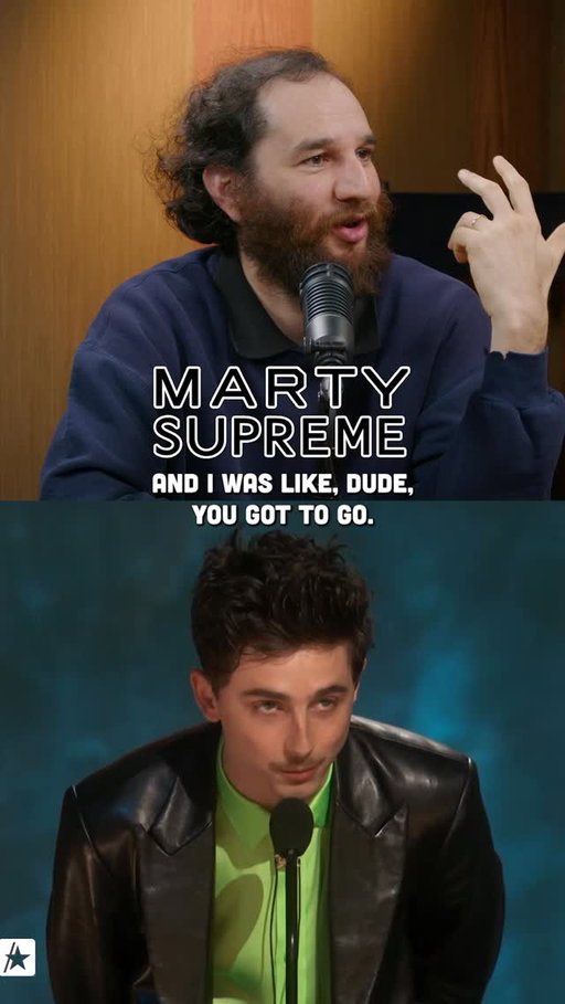 #JoshSafdie tells the story of how he was first introduced to #TimothéeChalamet and breaks down why he was perfect for the lead role in #MartySupreme