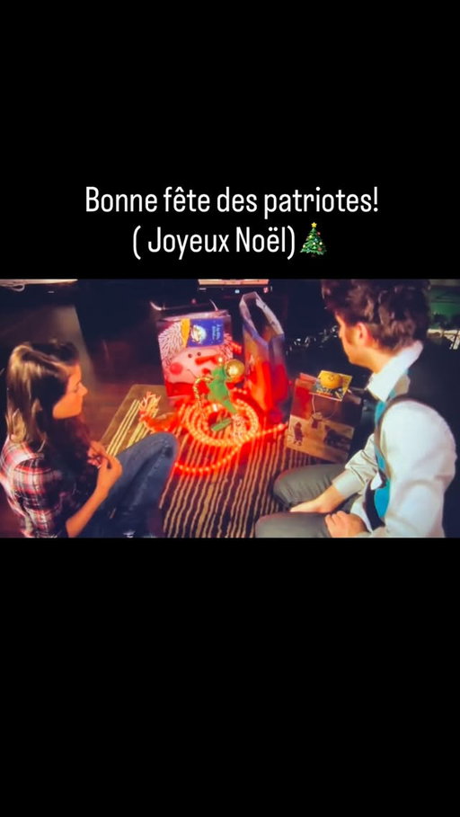 Bonne fête des patriotes @cotejulianne et Joyeux Noël à tous et toutes. 🎅