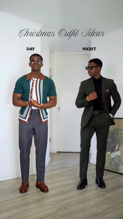 What’s your vibe this Xmas ??? 🎄 

#menwithclass #xmas #styleinspo #menswear #dappermen #explore #reel #whatiworetoday #styleiswhat #casualchicstyle