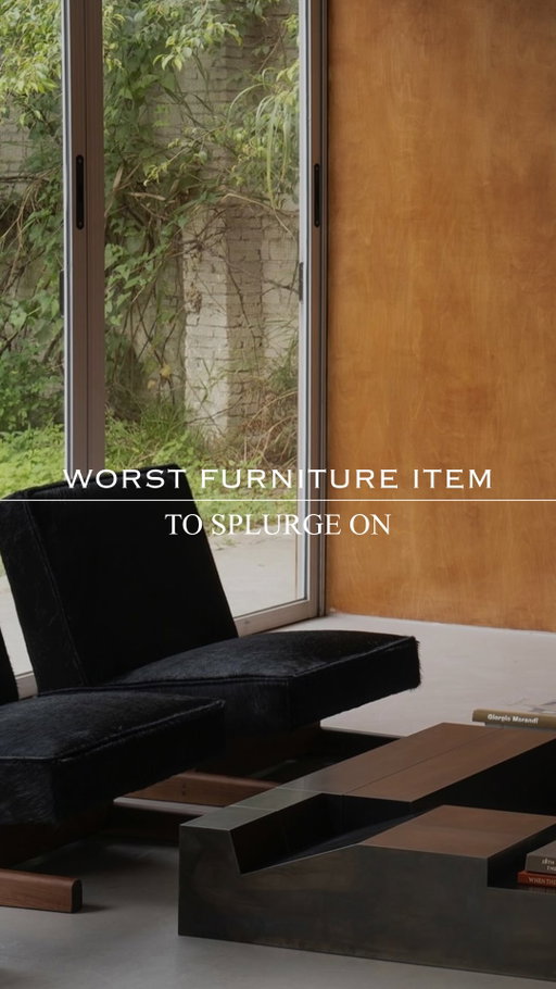 Save or splurge? There are endless ways to spend your money, but as your appointed interior design judges, jury, and executioners, these are the splurges that miss the mark. Because once you see “inquire for price,” you already know you’re not the target audience.
. .
#interiordesign #designadvice #furnituredesign #luxuryfurniture #designreels homedesign interiorstyling designmistakes modernhomes designtips