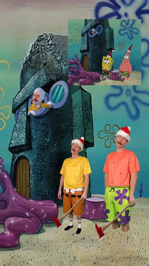 Decorating the tree like nothing happened

#spongebob #squidward #patrickstar #Christmas