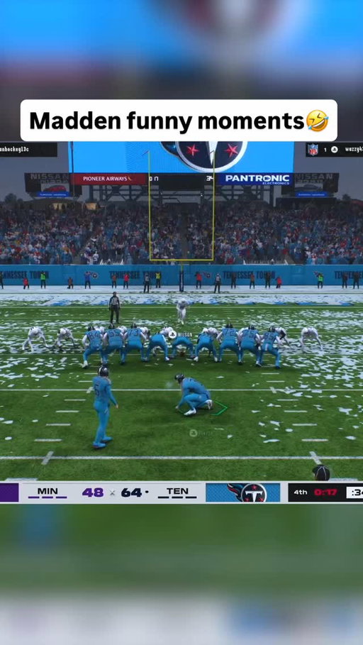 Madden 26 funny moments🤣 #madden #madden26 #thegoosetv #gaming #12daysofmadden