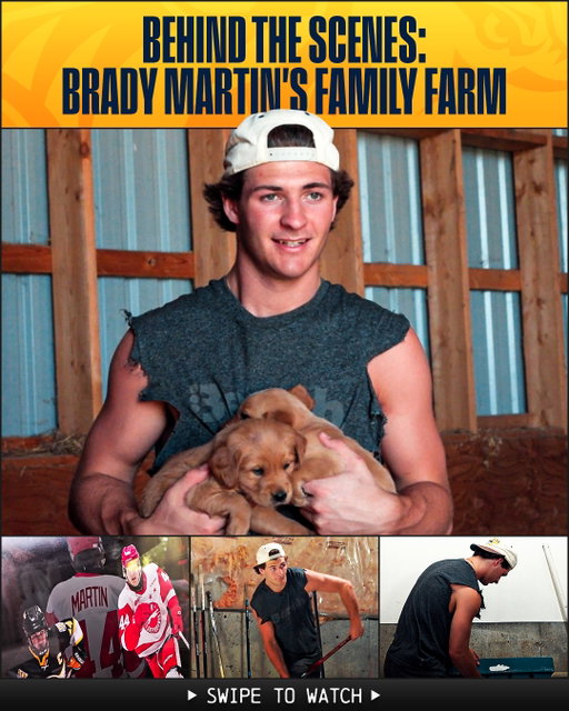 Can’t get enough @brady.martin44 farm content! 👨‍🌾 

The @predsnhl 2025 fifth overall pick knows a thing or two about hard work.

Full coverage of the 2026 World Junior Championship begins Friday on NHL Network!