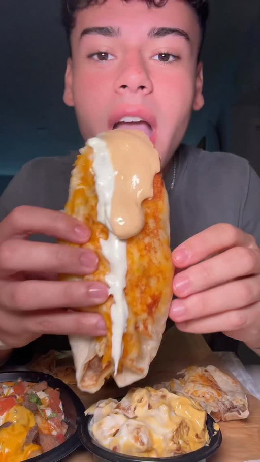 Taco Bell NEW Menu Items #tacobell #quesarito #mukbang #asmr #explorepage