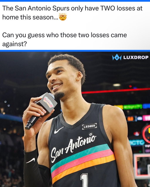 The San Antonio Spurs are 11-2 at home this season… those two losses came vs Stephen Curry. 

Any big game, if you have 30 on your side you’ll have a chance to win.