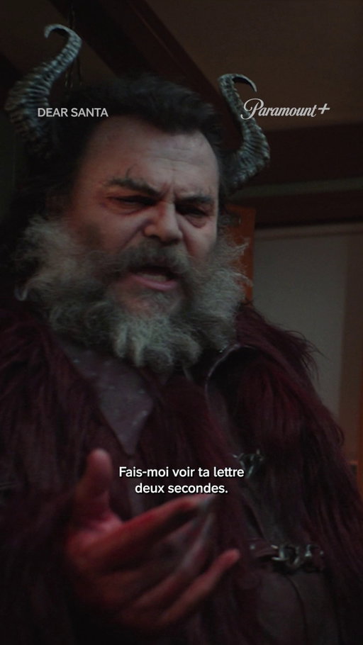 De Santa à Satan, il n'y q̶u̶'̶u̶n̶ ̶p̶a̶s̶ qu'une lettre. #DearSanta #JackBlack