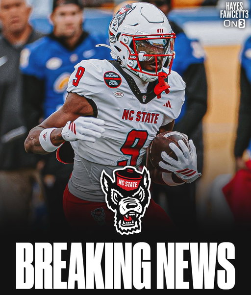 BREAKING: NC State starting WR Terrell Anderson is entering the @TransferPortal, he tells @On3

Through 2 seasons he’s totaled 53 catches for 787 yards and 6 TDs 

He’ll be one of the Top WRs in the Portal

Repped by @bnm.nil