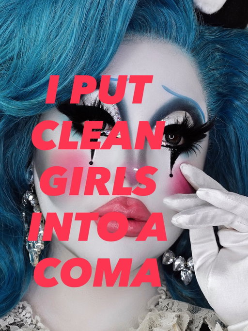 This trend is kinda funny but d**th to minimalism. The best thing you can do in life is be a little freak and I love to be it 👽✨ #cleangirlaesthetic #dragqueensofinstagram #dragmakeup #makeup #beauty
