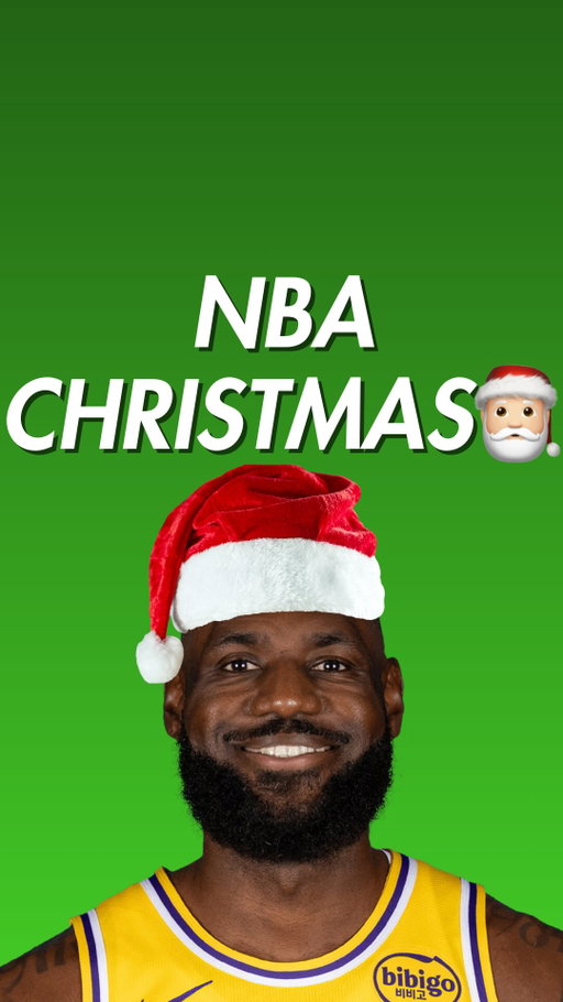 It’s the most wonderful day of the year!🎄

5 games on the biggest stage in basketball, all day long!🎅

NBA Christmas tips off tomorrow at 12:00pm EST! Don’t miss a minute of the action on ABC and ESPN! 📺