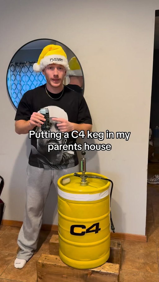 First to ever do it!! Day 24 of @c4energy 31 days of giveaways! 🎄  How to enter: follow @c4energy & @corbinmillet  like this post tag a friend !!!  NO PURCHASE NECESSARY. Sweepstakes begins 12/1/2025 at 12:00 AM ET and ends 12/31/2025 at 11:59 PM ET. Must be a legal resident of the U.S., 18 or older at the time of entry. Void in RI and where prohibited. Other restrictions apply. For official rules, see link in bio. Sponsor: Woodbolt Distribution, LLC dba Nutrabolt, 332 Grace Lane, Austin, Texas 78746.