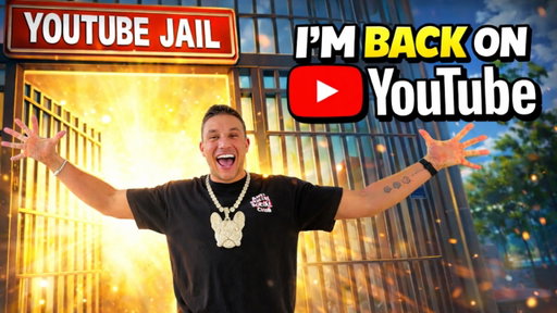 My first YouTube back is live right now!!! Link in bio. Giving away $500,000 to someone who likes/ comments / shares . Thank you for everything . I’m happy again