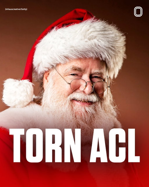 SANTA NOOOOOO. INJURIES SUCK MAN 💔