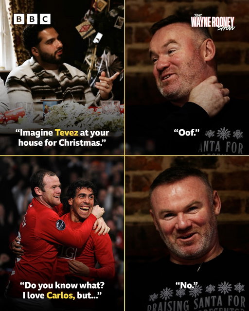 Would you have Carlos Tevez over for Christmas? 🎄