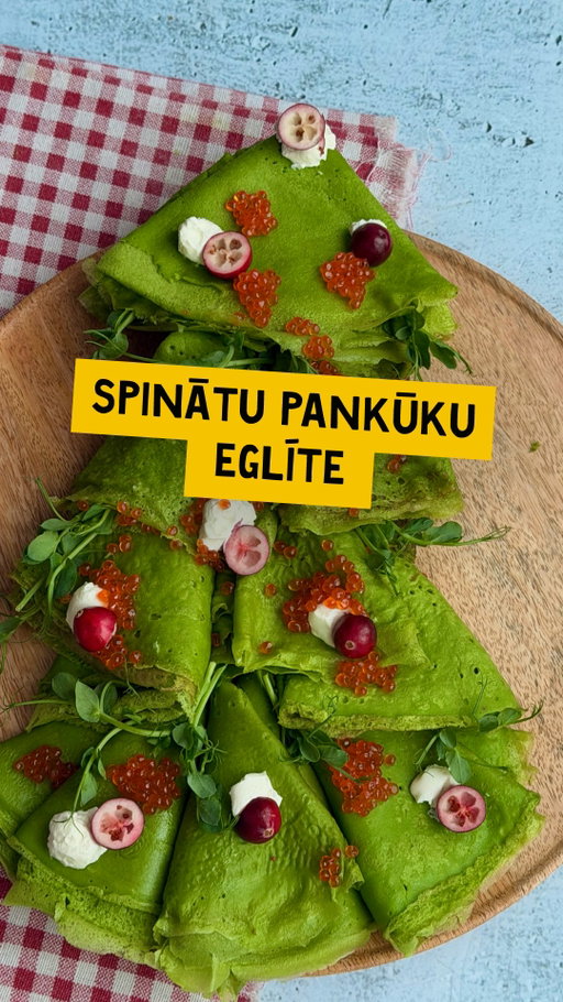 Ideālās brokastis Ziemassvētku rītā! ✨

Lēnam, mierīgam svētku rītam, kad nav jāsteidzas. Pagatavo šo skaisto pankūku eglīti un dekorē ar savām mīļākajām piedevām! 🎄