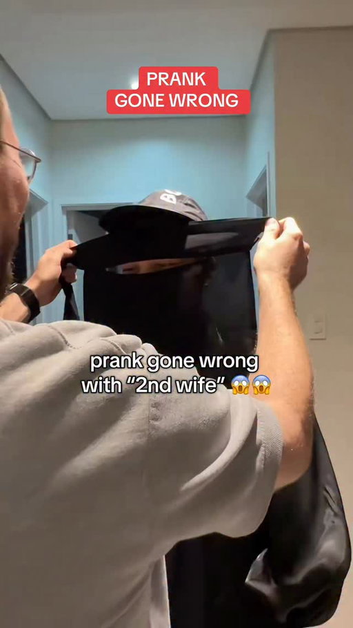 Prank gone wrong with 2nd wife 😂😂😂