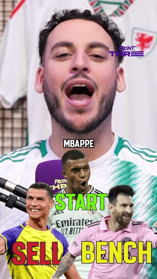 MBAPPE, RONALDO, MESSI: START, BENCH, SELL 💥 

#frontthree #soccer #football #startbenchsell #mbappe #ronaldo #messi #futbol