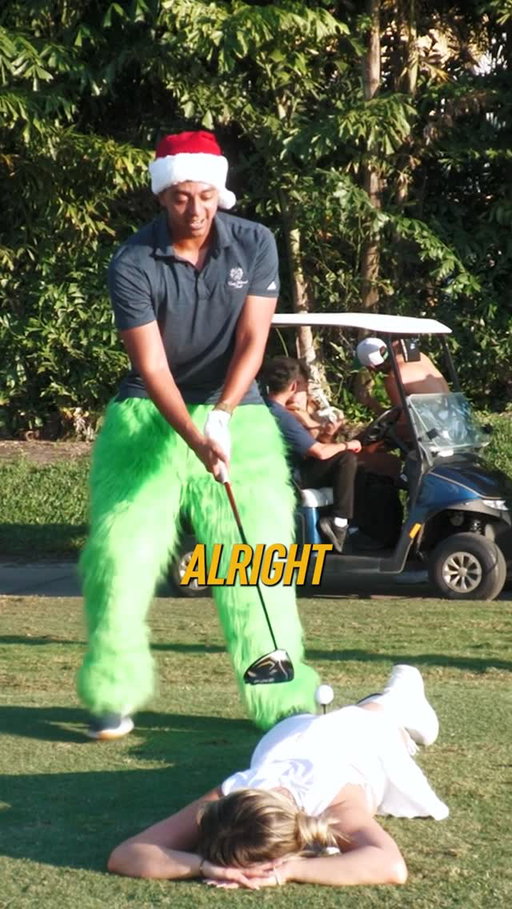 Salim tees off from cheeky territory 👀